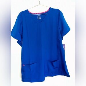 Heart soul scrub top